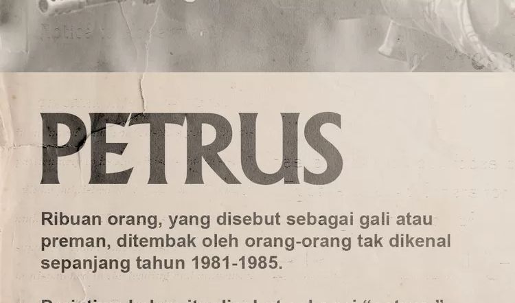 Mengingat Sosok Petrus Si Penembak Misterius Di Era Soeharto Ketahui Sejarahnya