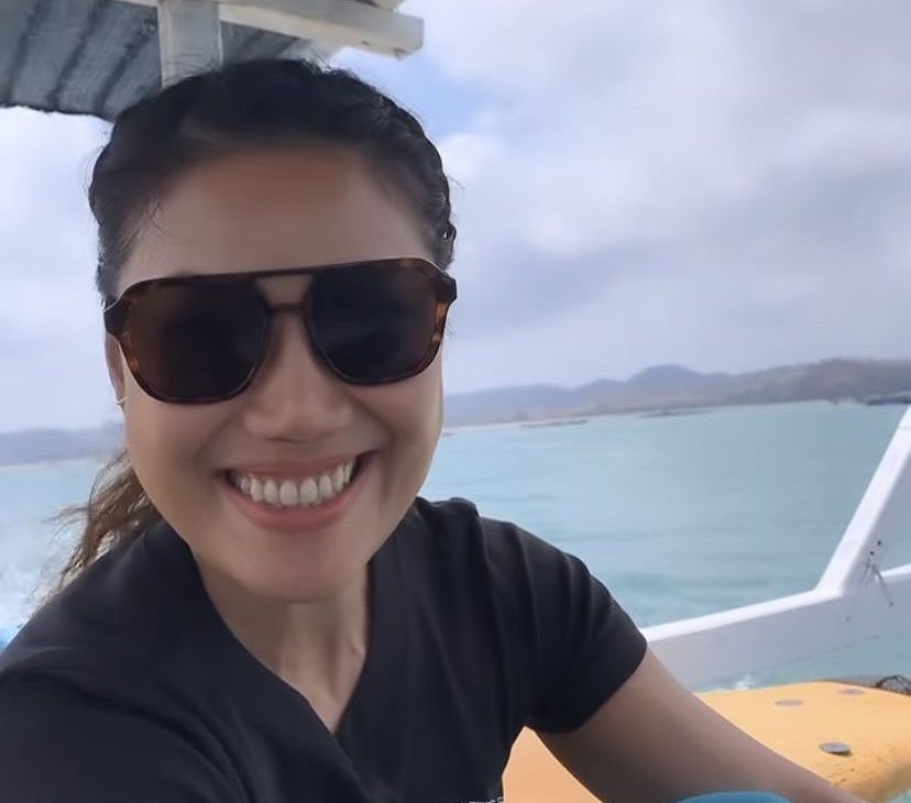 Potret Inge Anugrah Happy Cerai Dengan Ari Wibowo, Langsung OTW Lombok