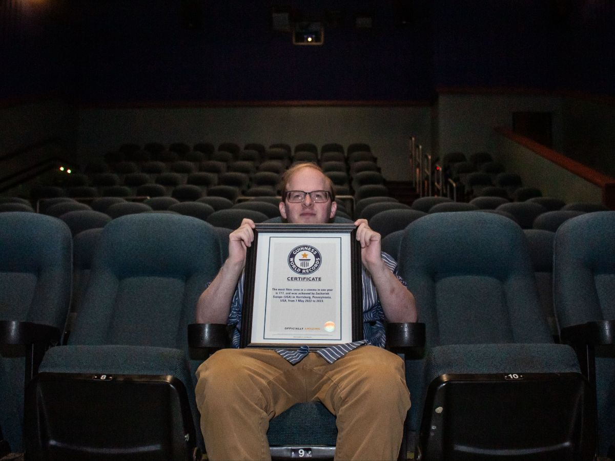 Man Breaks World Record After Watching 777 Movies In A Year!