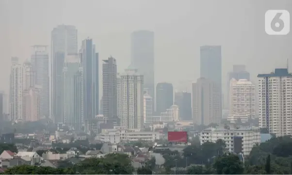 Sempat Membaik, Kualitas Udara Di Jakarta Kembali Memburuk Sabtu Pagi