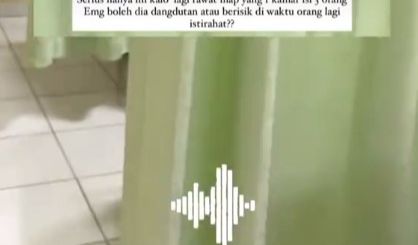 Bukannya mengecilkan volume atau mematikan musik, keluarga pasien di sebelah nenek Dara justru tak terima dan marah balik kepada Dara.<br>