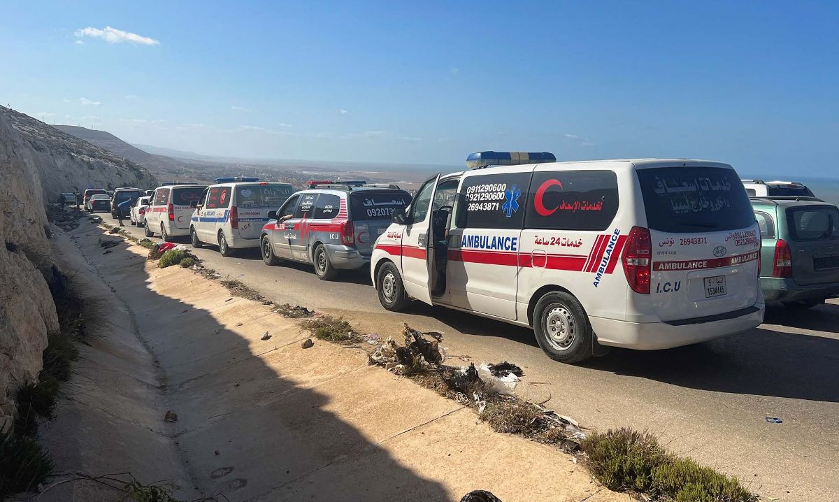 FOTO: Tewaskan 11 Ribu Orang, Beginilah Penampakan Kuburan Massal Korban Banjir di Libya
