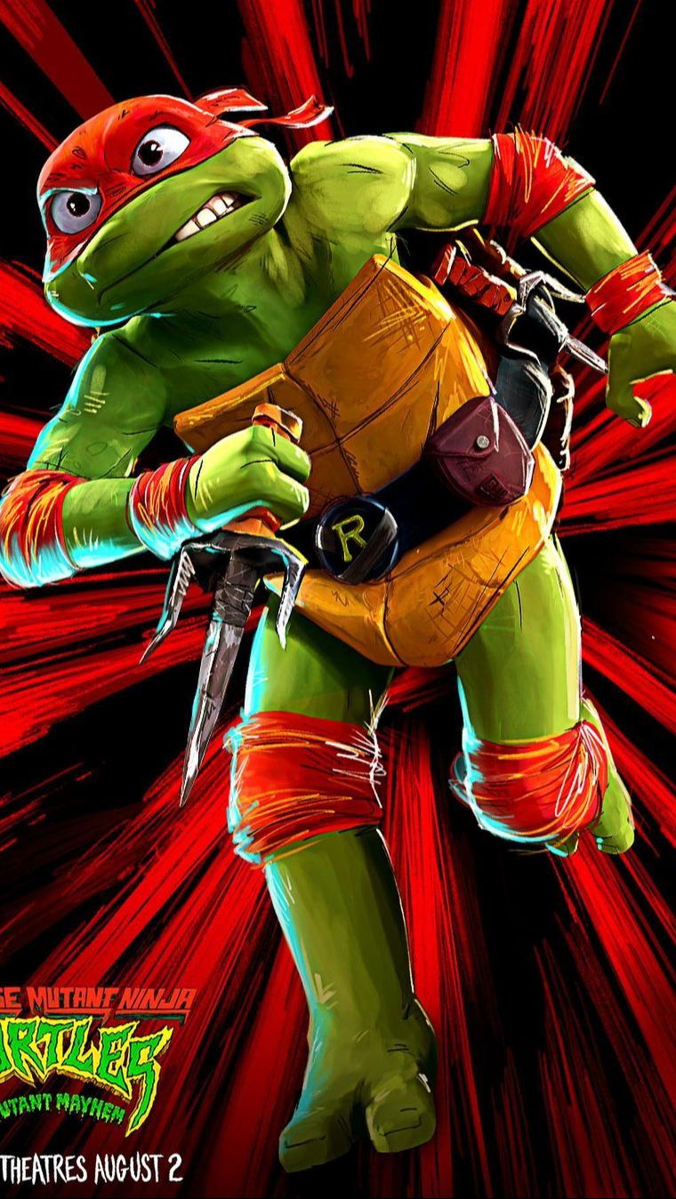 3. Raphael (Red Mask) - The Rebel<br>
