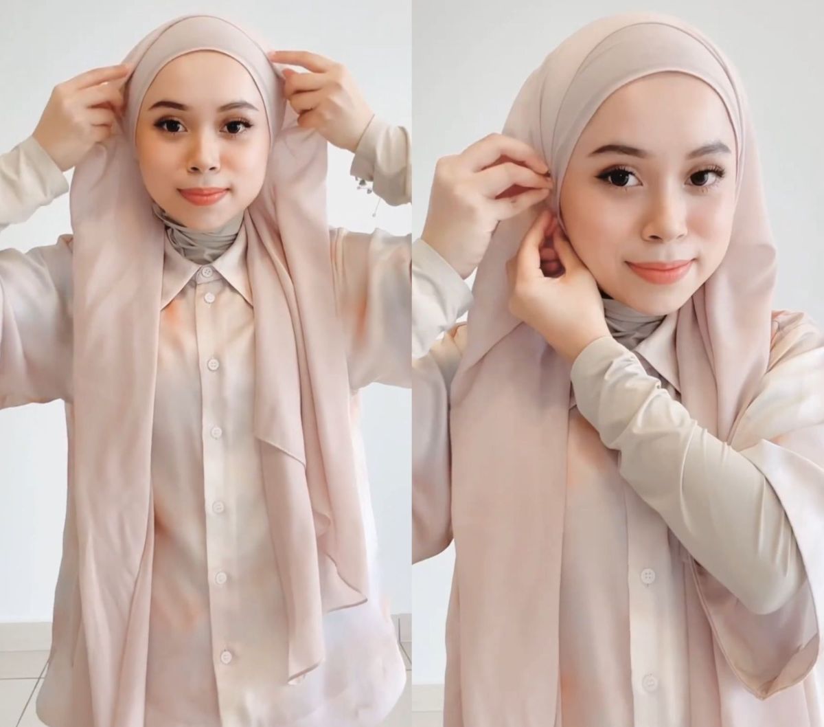 Anti Ribet, Tutorial Pashmina Menutupi Dada