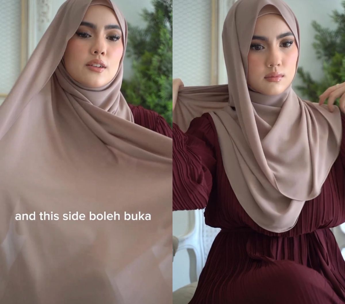 Styling Hijab Flowy Tinggal Lilit, Look Anggun dalam Sekejap