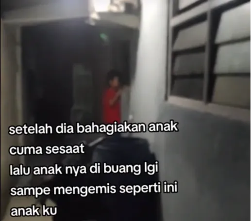 Momen Pilu Gadis Kecil Menangis Tengah Malam Ingin Bertemu Ibu, Namun Tak Dibukakan Pintu