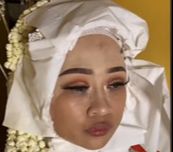 Makeup Pengantin Rusak Parah karena Nangis Brutal, MUA Ini Lakukan Retouch yang Hasilnya Perfect