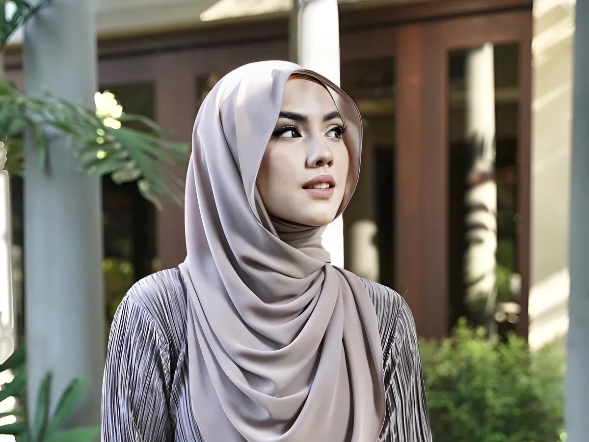 Styling Hijab Flowy Tinggal Lilit, Look Anggun dalam Sekejap