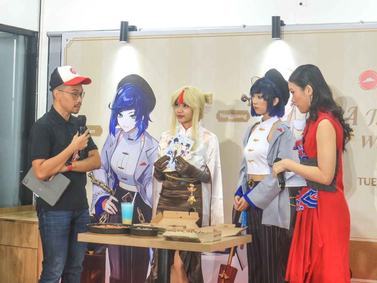 Pizza Hut Kolaborasi dengan  Gamers Genshin Impact, Ssst Ada Merchandise Lucu Lho