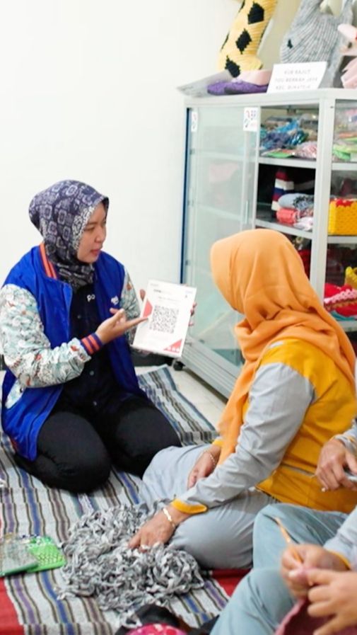 FOTO: Menengok Klaster Usaha Berkah Jaya Tidu Binaan BRI