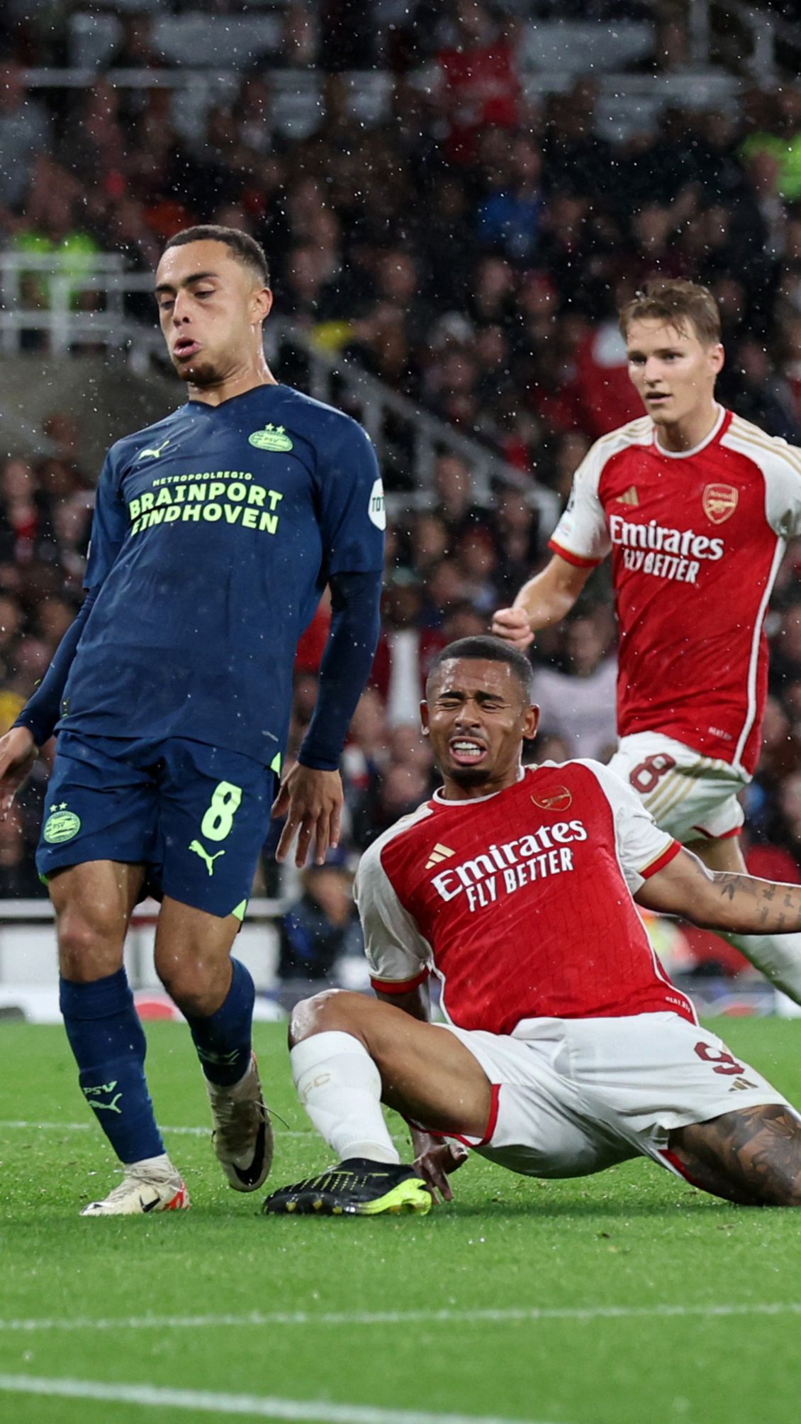 FOTO: Pesta Gol Arsenal di Matchday Pertama Grup B Liga Champions Usai Bikin PSV Eindhoven Babak Belur 4-0