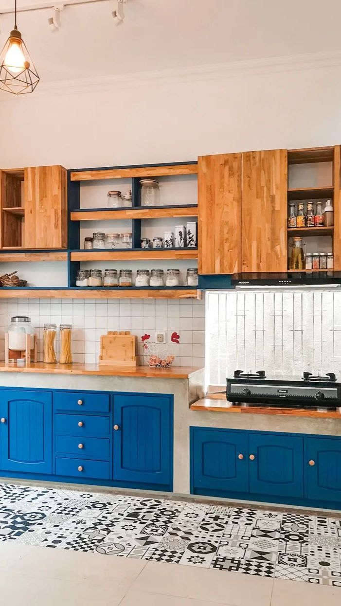 Dapur Buluk Jadi Keren Maksimal, Bernuansa Industrial