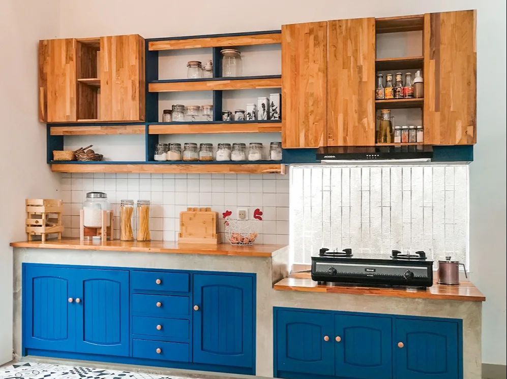 Dapur Buluk Jadi Keren Maksimal, Bernuansa Industrial