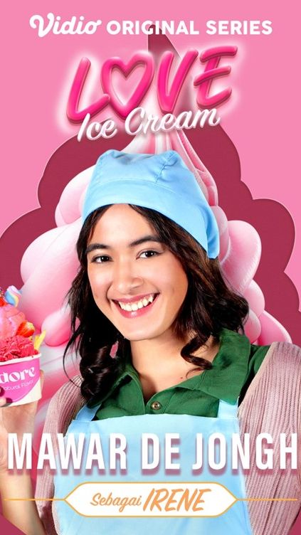 Beda dari Sebelumnya, Intip Penampilan Baru Mawar De Jongh di Series Love Ice Cream