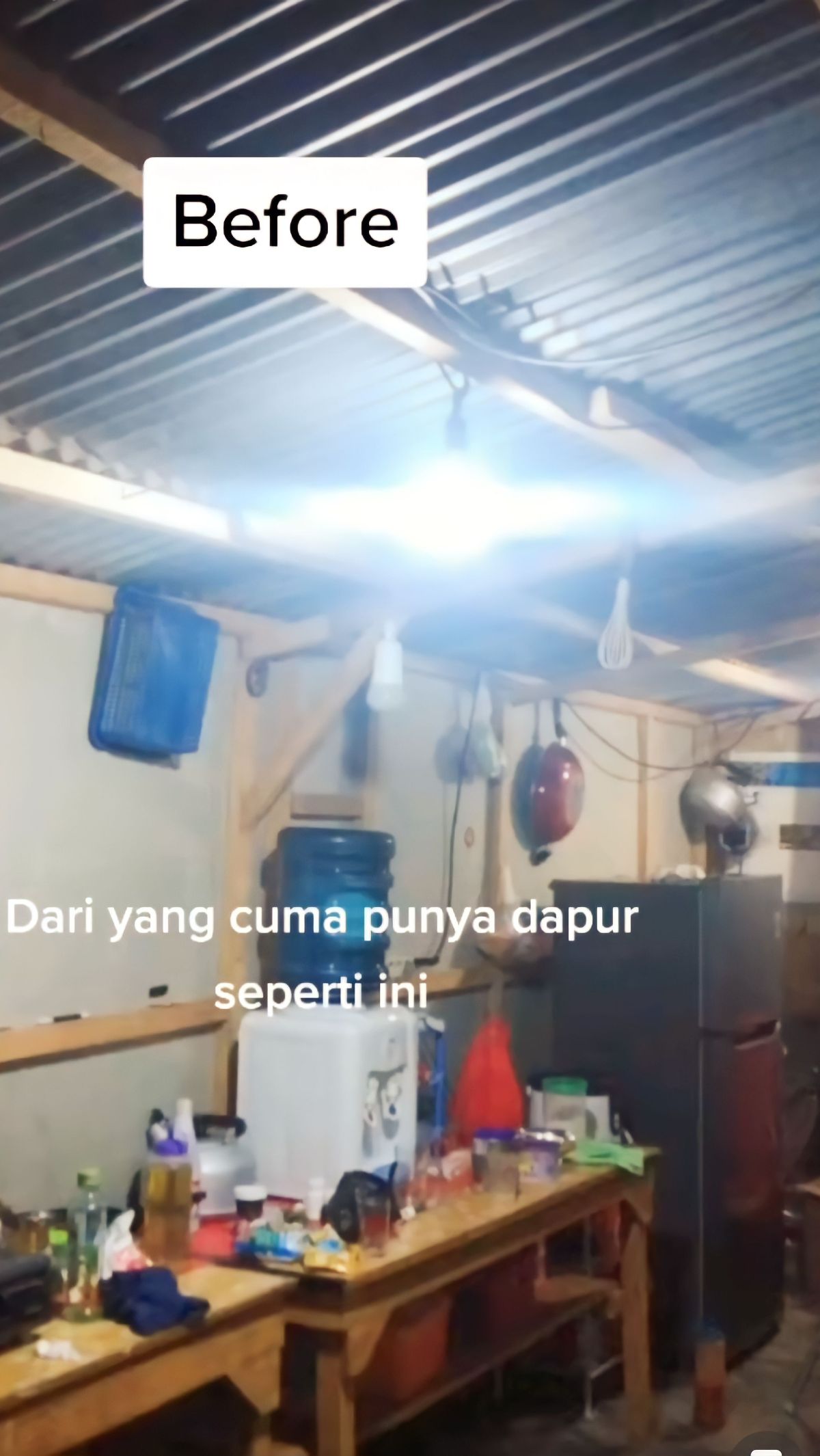 Tadinya Hanya Berdinding Triplek, Dapur Ini Di-makeover Jadi Super Elegan, Fix Idaman Emak-Emak.