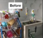 Tadinya Hanya Berdinding Triplek, Dapur Ini Di-makeover Jadi Super Elegan, Fix Idaman Emak-Emak.