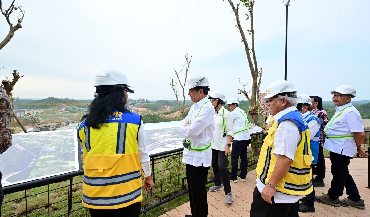 Tinjau Pembangunan IKN