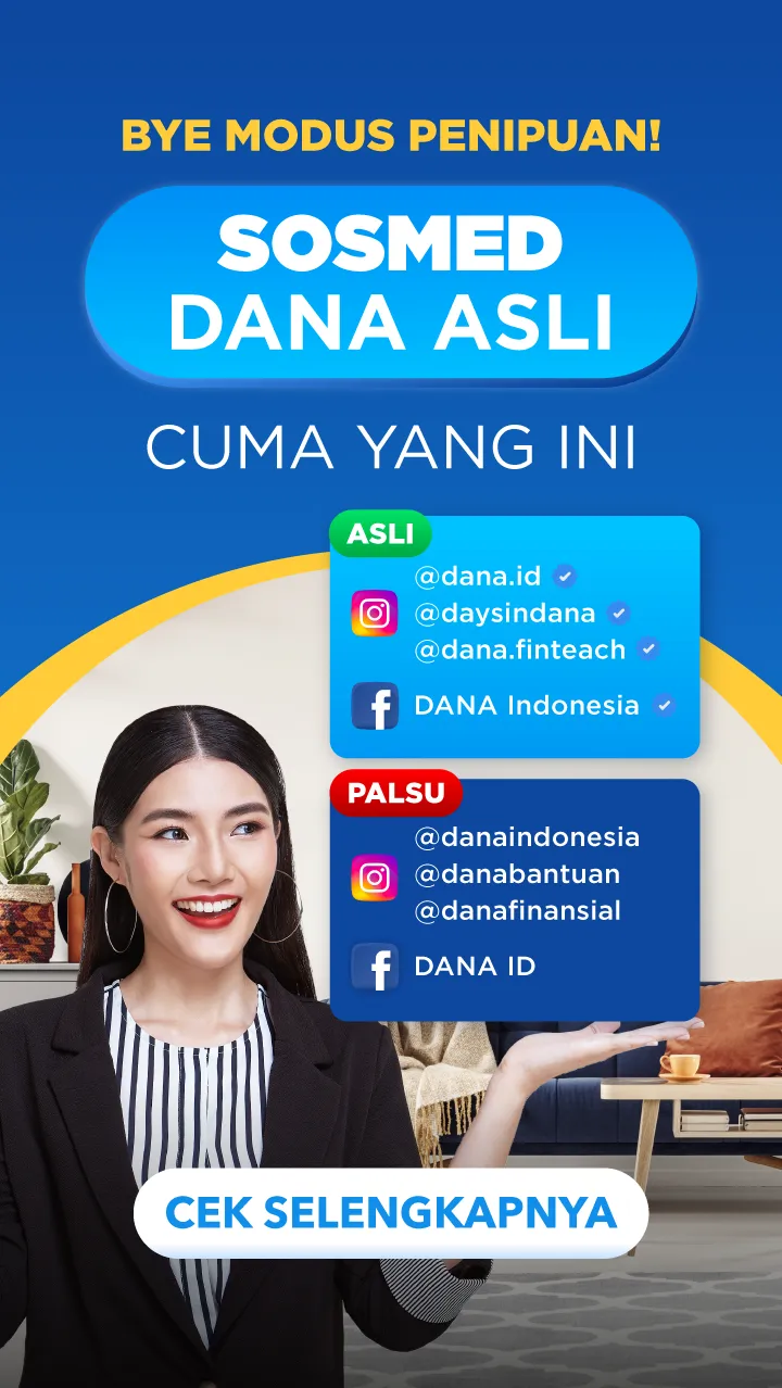 Ancaman Kejahatan Siber Makin Tinggi, DANA Ajak Pengguna Tingkatkan Kewaspadaan dan Pengamanan
