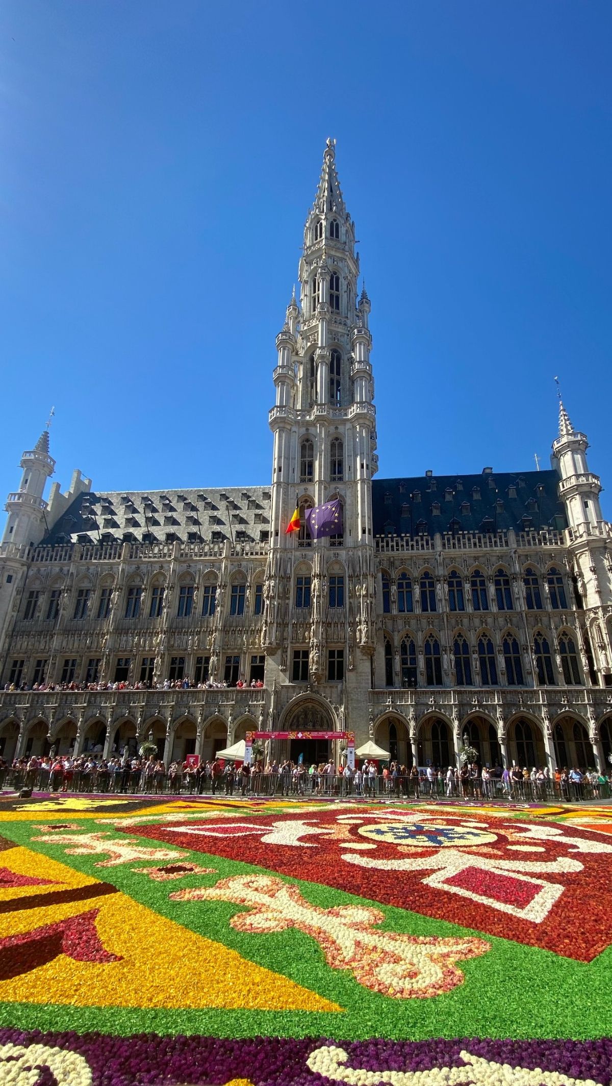 1. Brussels Floral Carpet, Belgium<br>