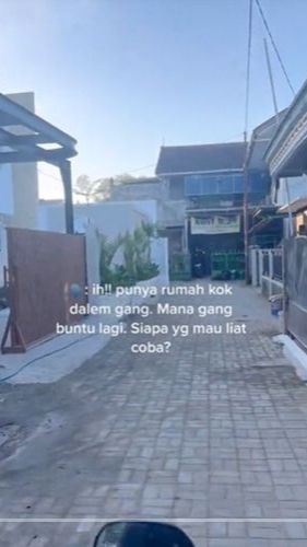 Dihina karena Punya Rumah di Gang Buntu, Ternyata Penampakannya Bikin Takjub, Desainnya Mirip Bangunan di Santorini