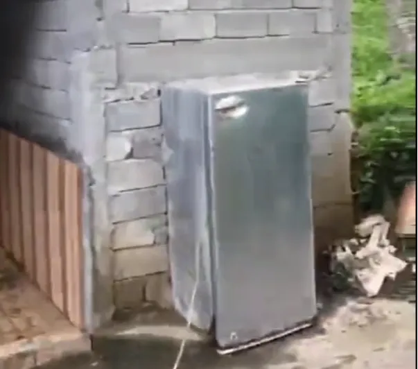 Penampakan Toilet Antimainstream dengan Pintu Kulkas