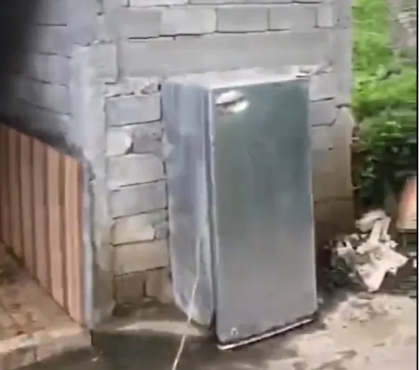 Penampakan Toilet Antimainstream dengan Pintu Kulkas