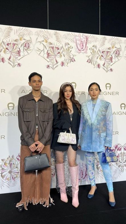 8 Foto Cantik Gabriella Ekaputri di Milan Fashion Week Spring Summer 2024