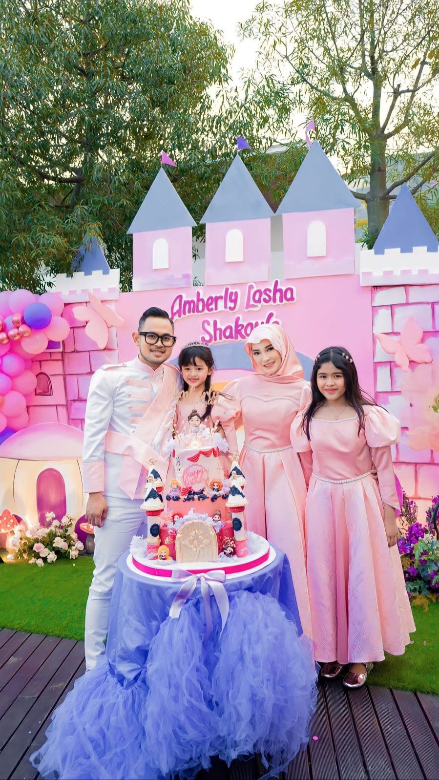 Mewah dan Meriah! Intip Potret Perayaan Ultah Putri Bungsu Gilang Juragan 99 dan Shandy