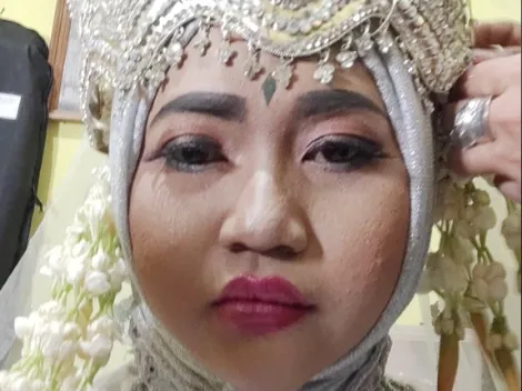 Viral Pengantin Bayar MUA Rp25 Juta, Hasil Riasannya Bikin Nangis: ‘Makeup Simpel Soft jadi Sofo Iki?’