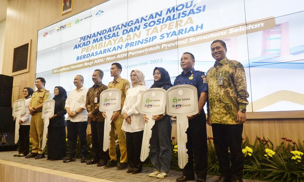 Program Satu Juta Rumah, BP Tapera dan BTN Syariah Gelar Akad Kredit Massal 2.300 Rumah
