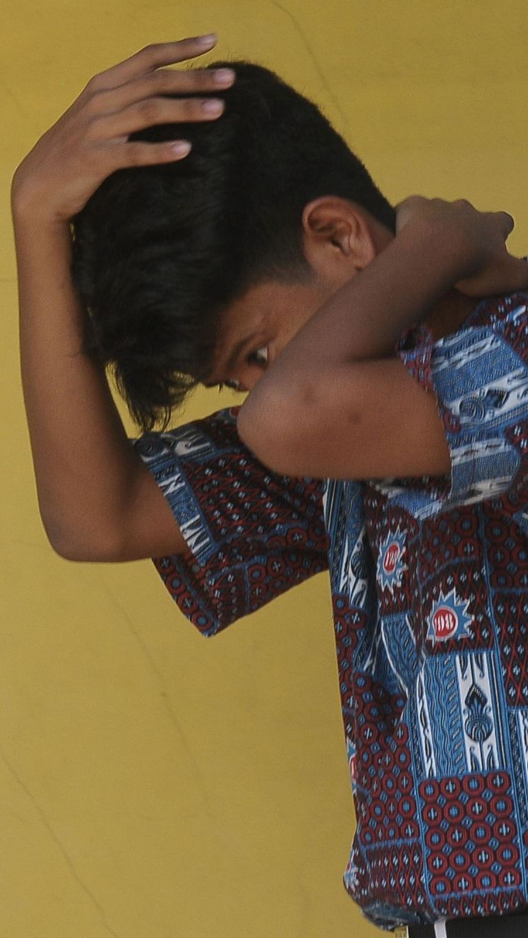 Dalam simulasi ini para pelajar diberikan edukasi tentang cara menghadapi apabila terjadi bencana gempa bumi yang datang sewaktu-waktu.