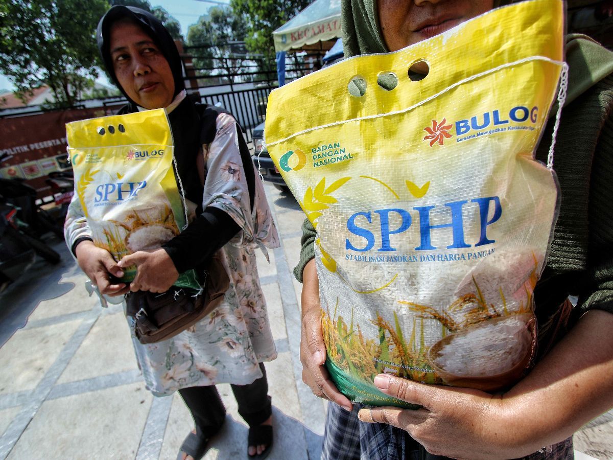 FOTO: Harga Beras Semakin Meroket, Bulog Terjunkan SPHP dengan Harga Terjangkau