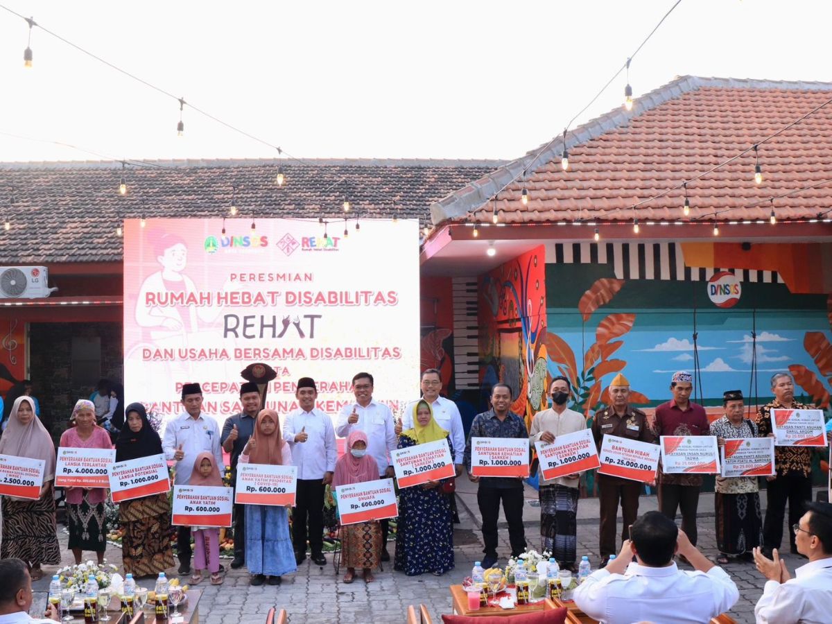 Pemkot Pasuruan Resmikan Rumah Hebat Disabilitas, Wadah Meningkatkan Kemandirian dan Tumbuhkan Kreativitas