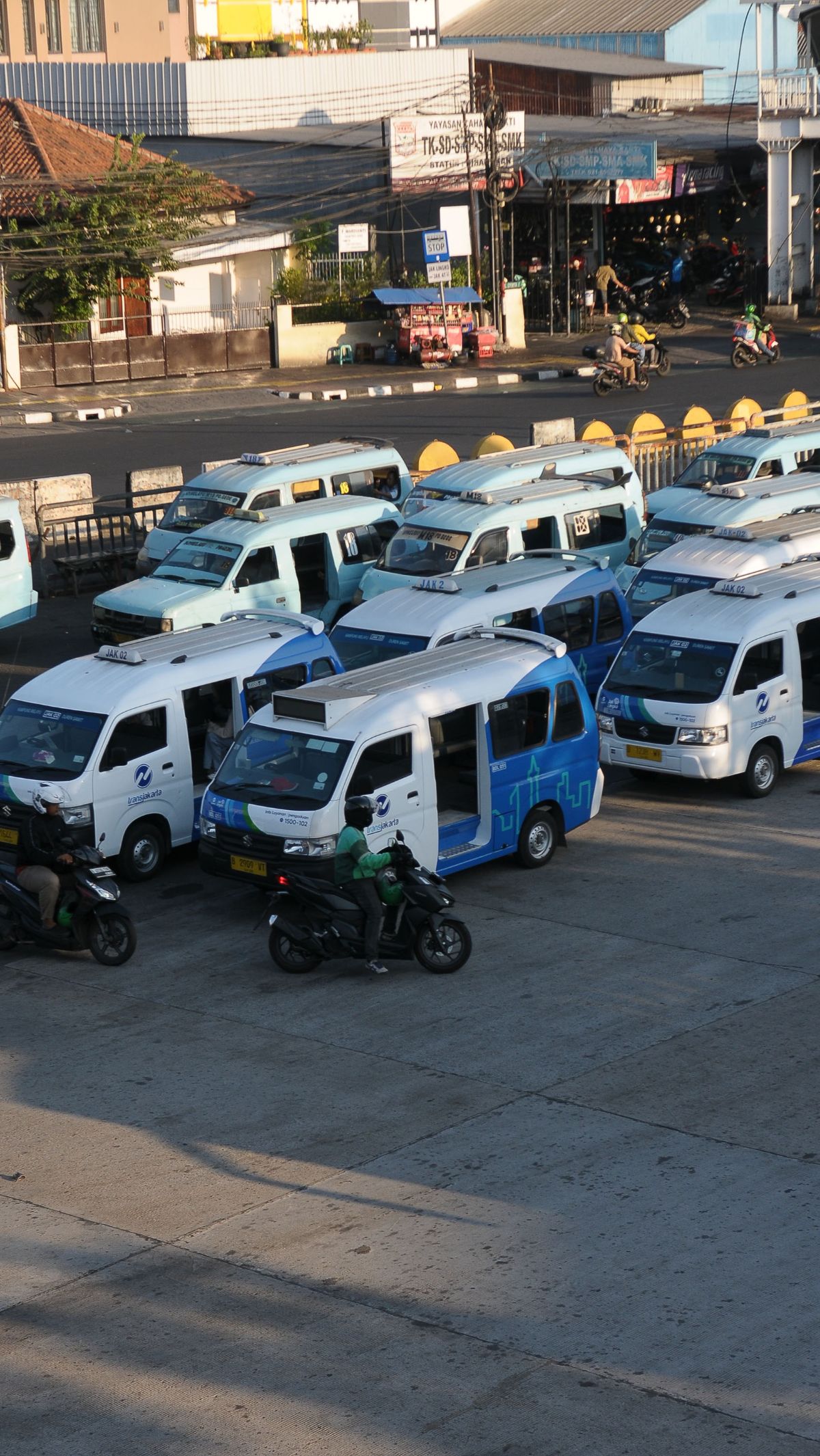 FOTO: Dishub DKI Akan Sesuaikan Tarif Angkutan Umum dengan Status Ekonomi, tapi Tidak Dalam Waktu Dekat