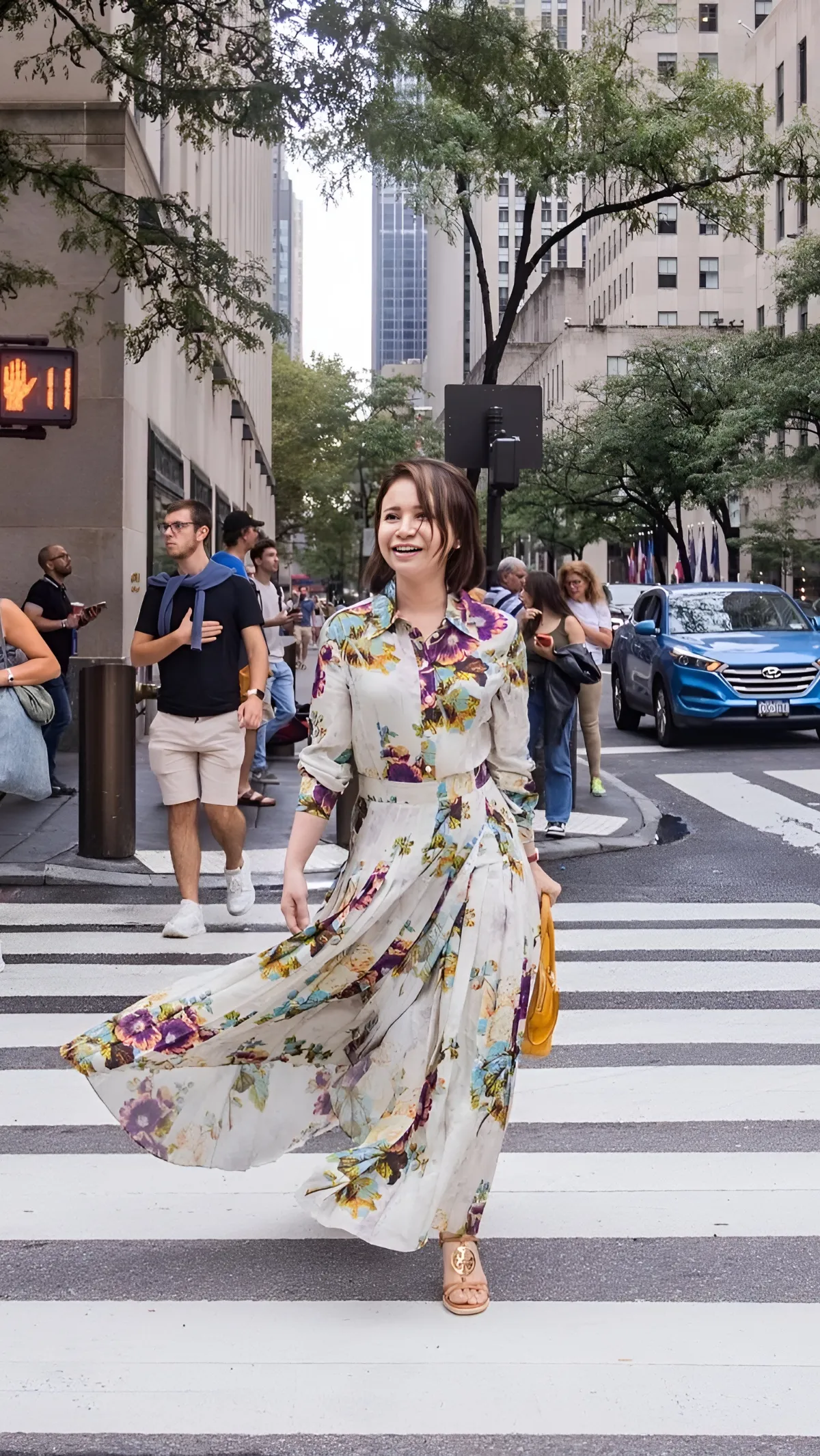 Chill Vibes, Street Style Rossa Saat Keliling New York