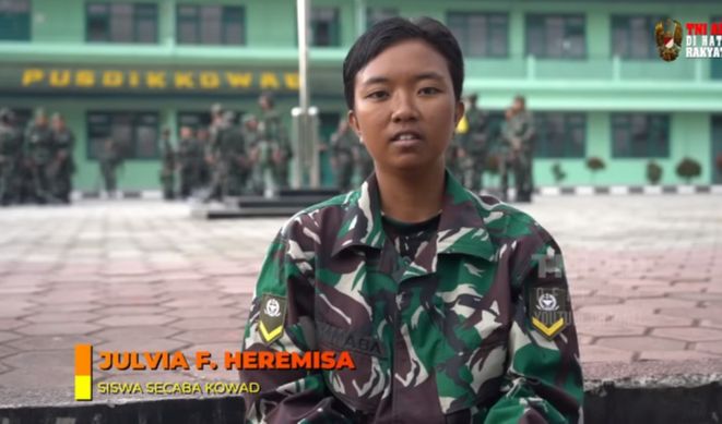 Giat Berlatih, Berhasil Jadi Prajurit Kowad TNI AD