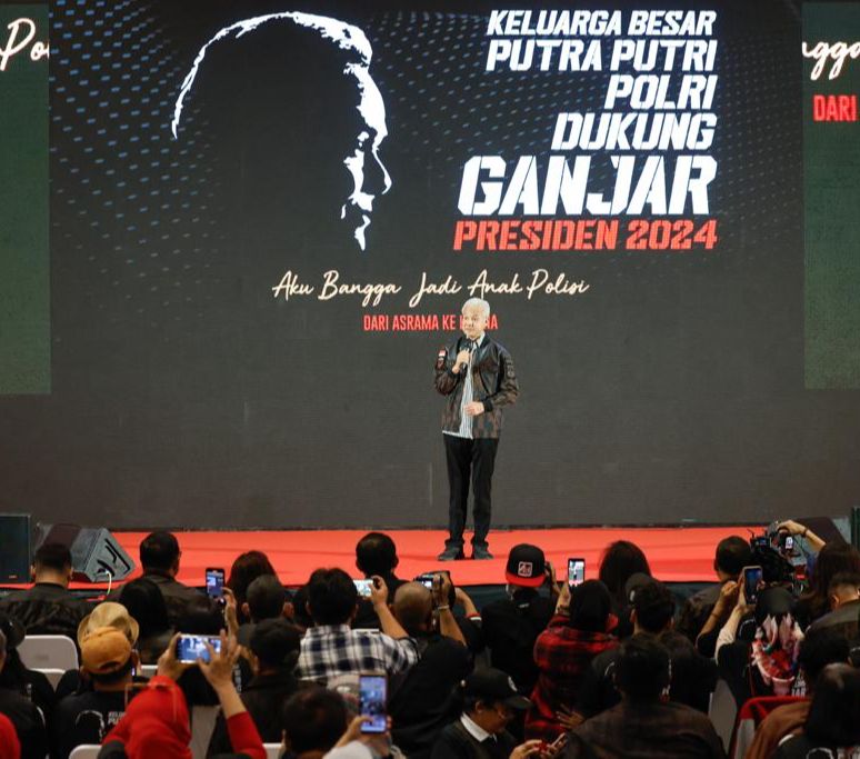 Didukung Keluarga Besar Putra Putri Polri, Ganjar Minta Mulai Sapa dan Bantu Rakyat