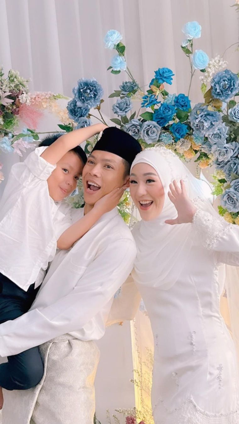 Style Syar'i  Larissa Chou di Hari Pernikahan, Anggun tapi Memikat