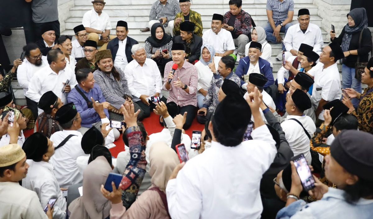 Ramai-Ramai Kiai Se-Jateng Doa Bersama Untuk Masa Depan Ganjar Setelah ...