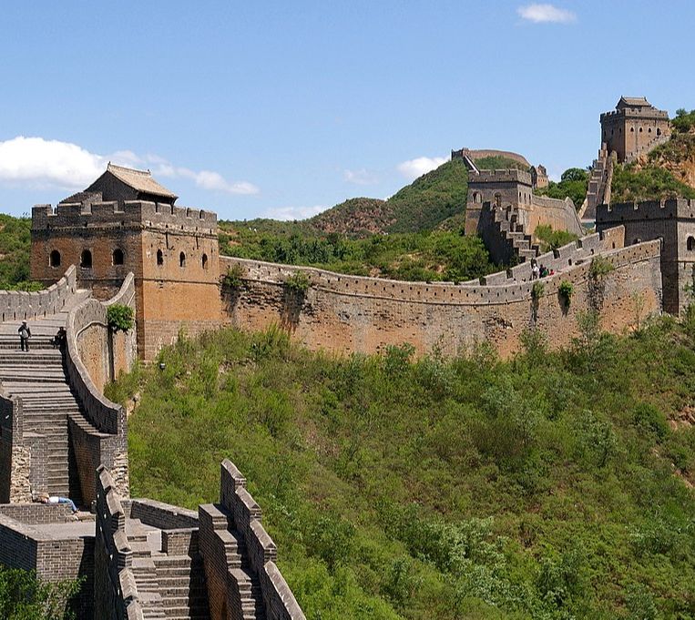 Chinese authorities have arrested two people who caused huge damage to the Great Wall of China in central Shanxi province. The damage can not be repaired.
