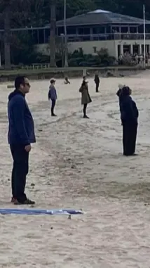 Strange Photos of People on the Australia Beach Like 'Zombies,' This Expert Says