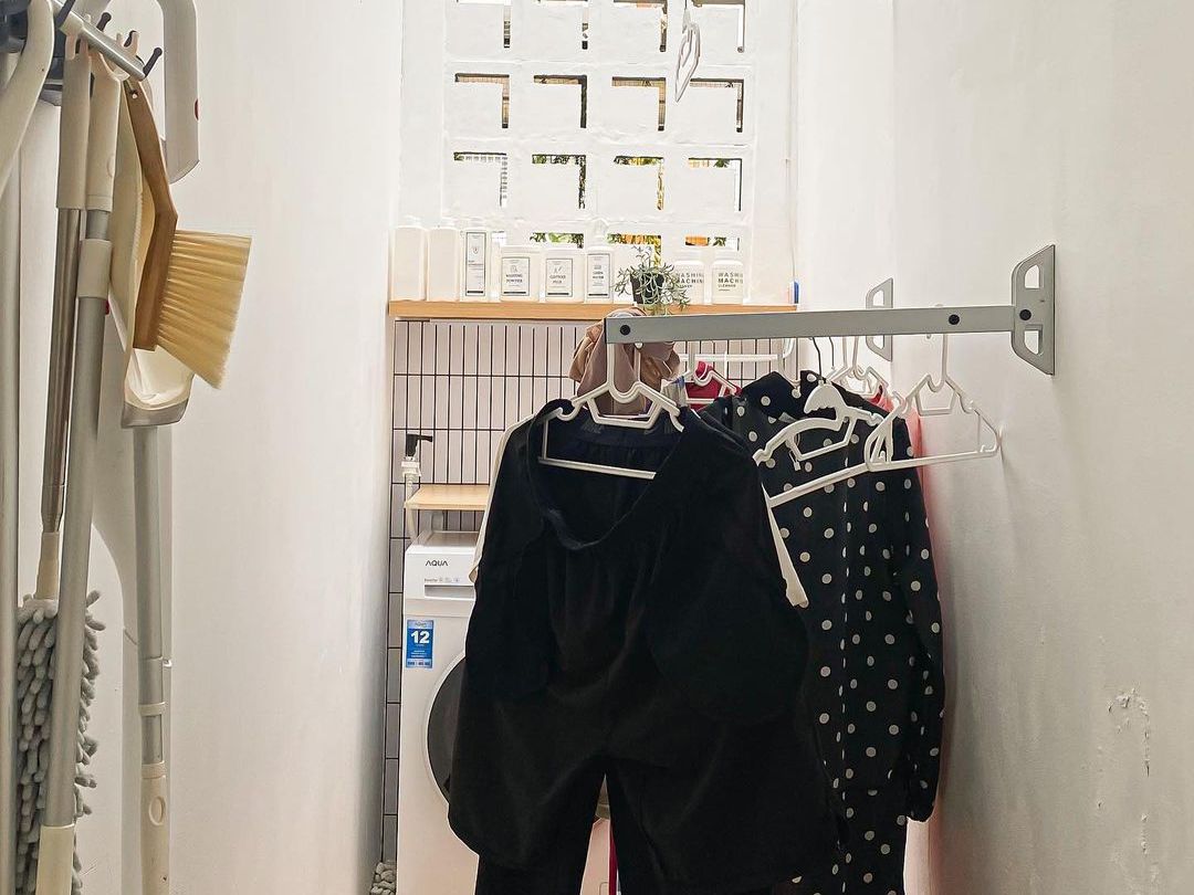 Lihat Before After Ruang Cuci, Awalnya Lembap Jadi Sangat Estetik