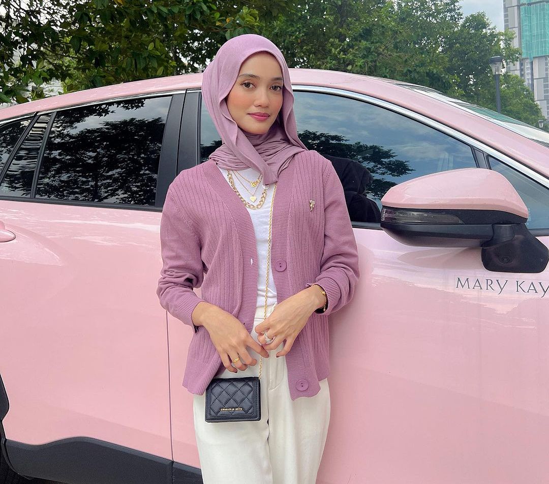 Tutorial Pashmina Jersey, Style Letoy Tanpa Pentul