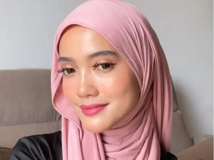 Tutorial Pashmina Jersey, Style Letoy Tanpa Pentul