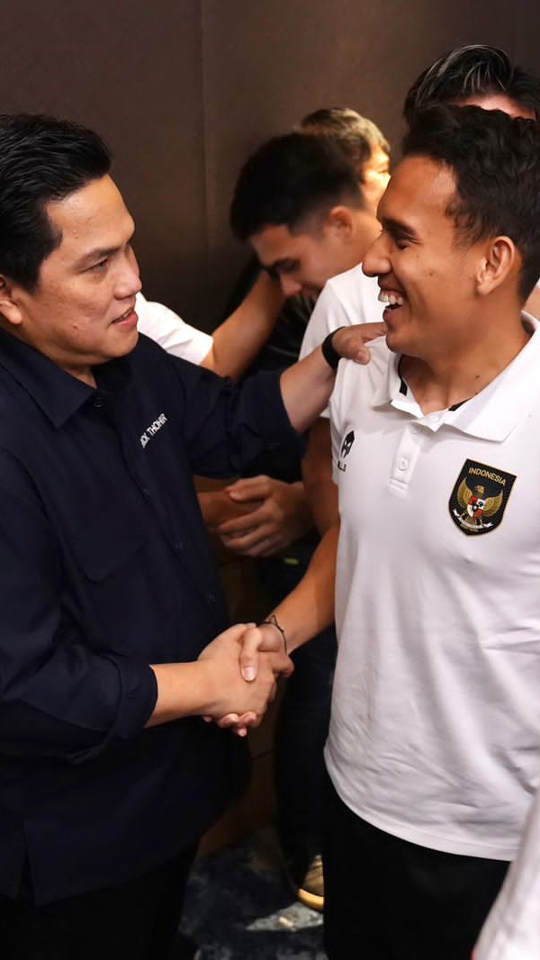 Pesan Ketum Pssi Erick Thohir Kepada Pemain Timnas Berikan Yang Terbaik