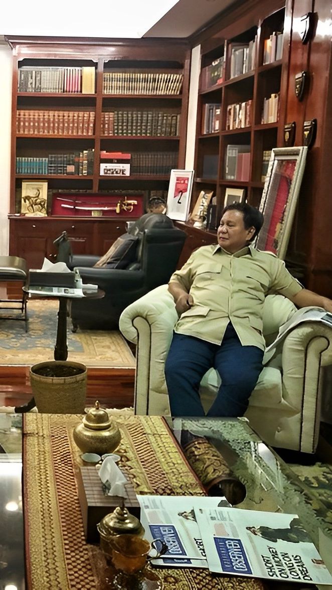 Intip Rumah Mewah Prabowo di Jakarta Selatan, Dalamnya Super Luas Bak Istana