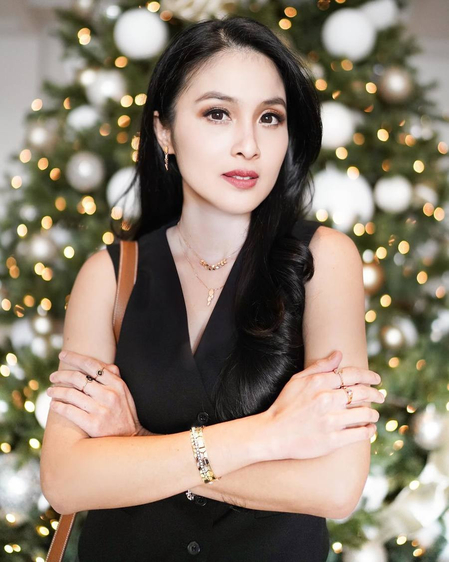 Penampilan dan gaya mewah Sandra semakin menawan setelah menjadi istri Harvey Moeis.