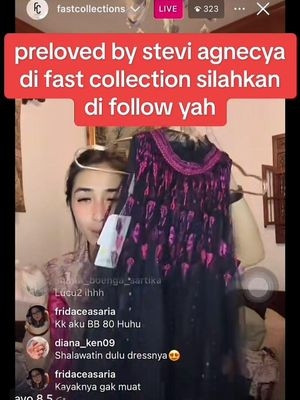 Amanda melakukan siaran langsung di akun Instagram jualan milik mendiang Stevi. Ia menjual baju-baju milik Stevi yang harganya cukup mahal.