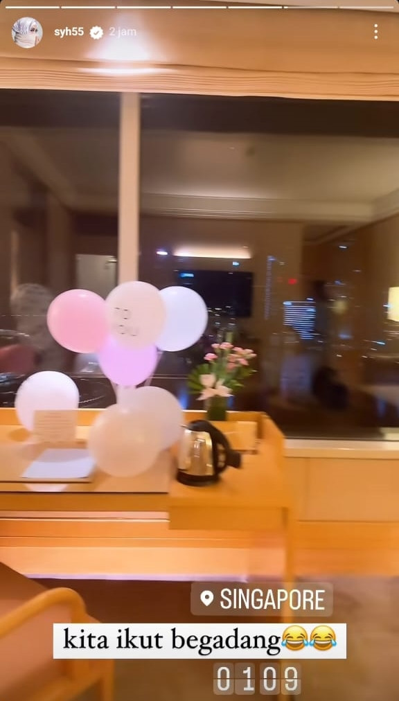 Rani bahkan ikut begadang untuk menjaga Princess R.