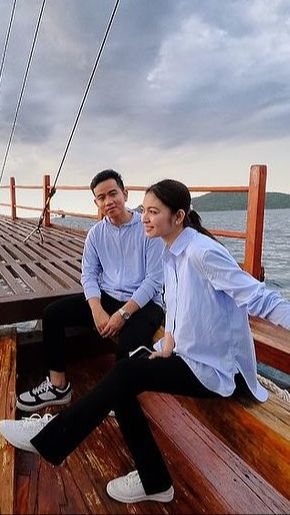 Potret Mesra Gibran dan Selvi di Labuan Bajo Bak Pengantin Baru